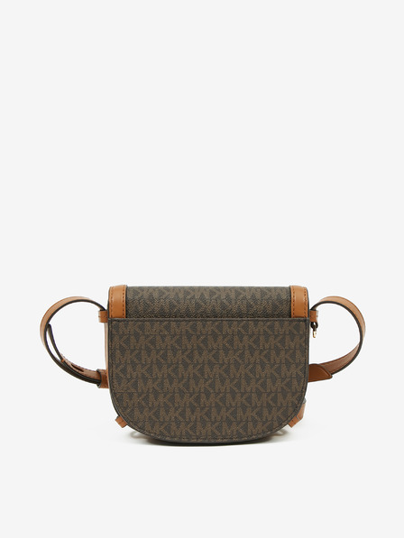 Michael Kors Temno rjava torbica Michael Kors Hally Crossbody