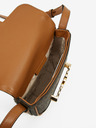 Michael Kors Temno rjava torbica Michael Kors Hally Crossbody
