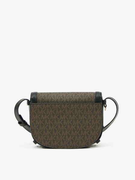 Michael Kors Temno rjava torbica Michael Kors Hally Crossbody
