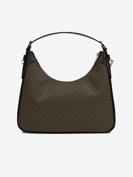 Michael Kors Temno rjava ženska torbica z vzorcem Michael Kors
