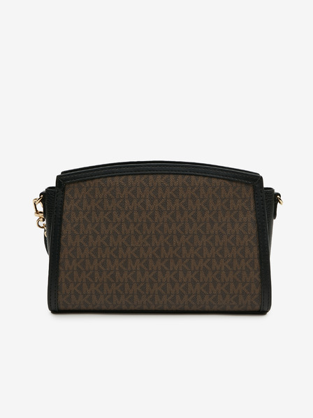 Michael Kors Temno rjava ženska vzorčasta torbica Michael Kors