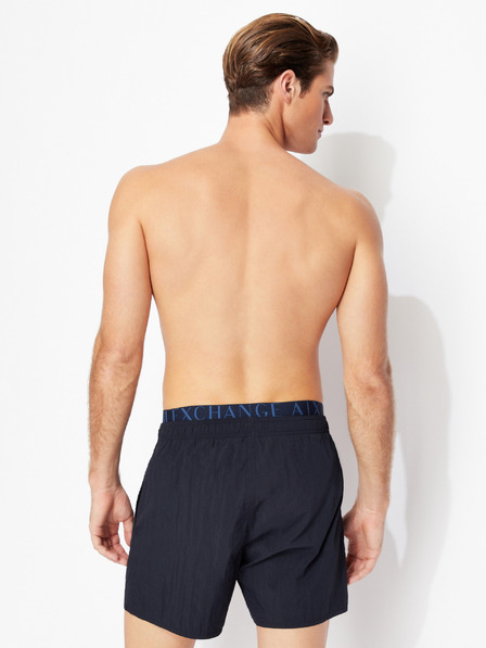 Armani Exchange Temno modre moške kopalke Armani Exchange