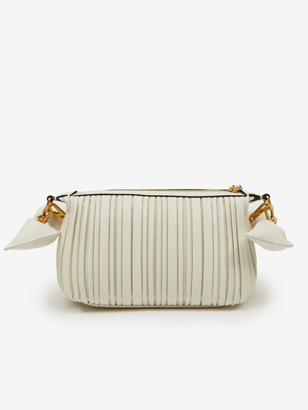 Karl Lagerfeld Kremasta ženska torbica KARL LAGERFELD Kushion Knotted Handbag
