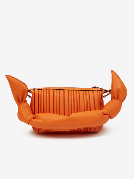 Karl Lagerfeld Oranžna ženska torbica KARL LAGERFELD Kushion Knotted Handbag