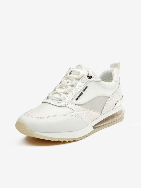 Michael Kors Bele ženske superge z usnjenimi detajli Michael Kors Allie Stride Extreme