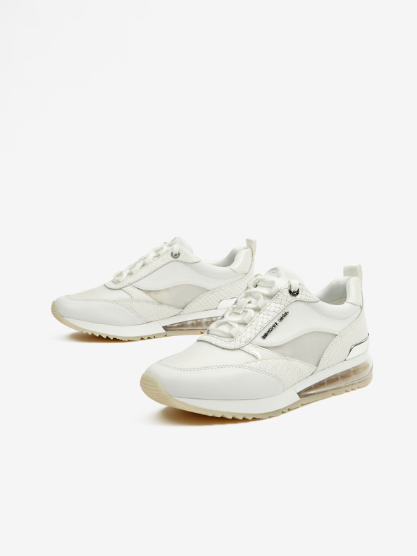 Michael Kors Bele ženske superge z usnjenimi detajli Michael Kors Allie Stride Extreme