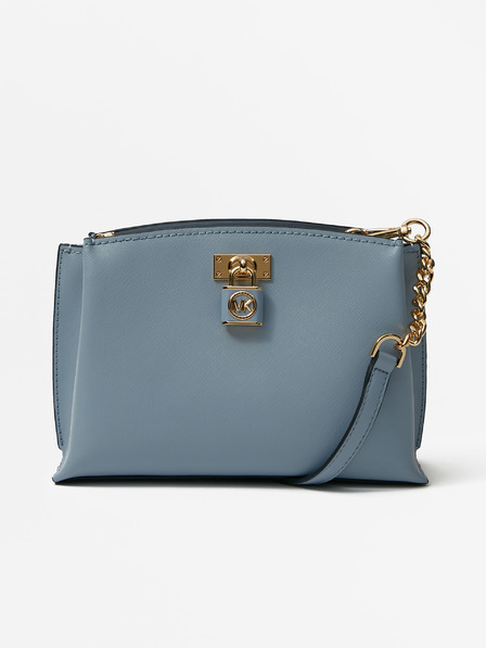 Michael Kors Svetlo modra ženska usnjena torbica Michael Kors Ruby