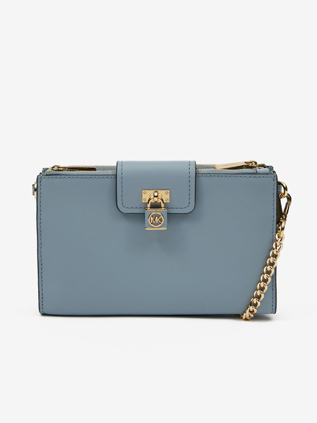 Michael Kors Svetlo modra ženska usnjena torbica Michael Kors Ruby
