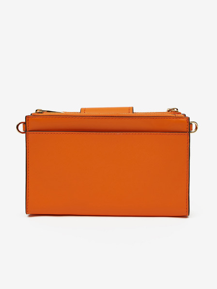 Michael Kors Oranžna ženska torbica Michael Kors Ruby Leather Crossbody