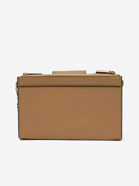 Michael Kors Rjava ženska usnjena torbica z naramnicami Michael Kors Ruby