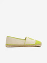 Michael Kors Zelene in krem ženske espadrile Michael Kors Kendrick