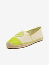 Michael Kors Zelene in krem ženske espadrile Michael Kors Kendrick
