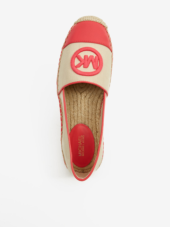 Michael Kors Roza in krem ženske espadrile Michael Kors Kendrick