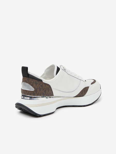 Michael Kors Rjavo-bele ženske superge Michael Kors Flynn Trainer