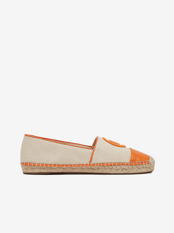 Michael Kors Oranžne in bež ženske espadrile Michael Kors Kendrick