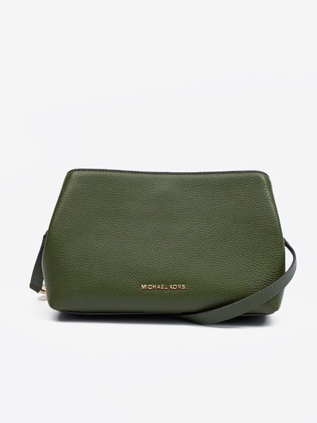 Michael Kors Zelena ženska usnjena torbica z naramnicami Michael Kors