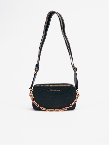 Michael Kors Črna ženska usnjena torbica Michael Kors Xbody