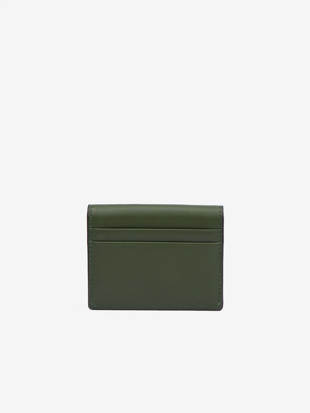 Michael Kors Temno zelena ženska usnjena denarnica Michael Kors