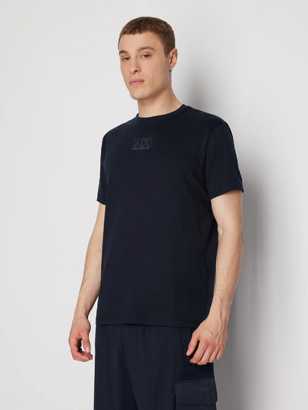 Armani Exchange Temno modra moška majica Armani Exchange
