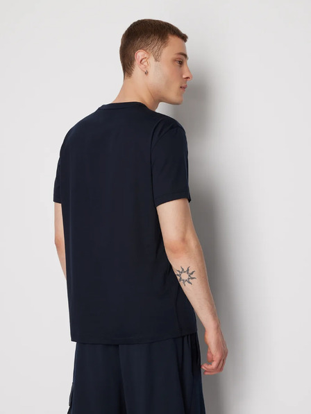 Armani Exchange Temno modra moška majica Armani Exchange