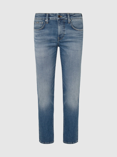 Pepe Jeans Modre moške kavbojke ravnega kroja Pepe Jeans