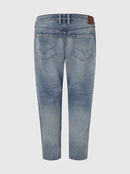 Pepe Jeans Svetlomodre moške kavbojke ravnega kroja Pepe Jeans