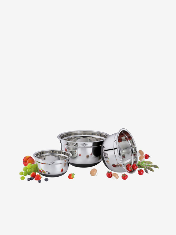 Küchenprofi Komplet treh kuhinjskih posod z nedrsečim dnom Küchenprofi (3 kosi)