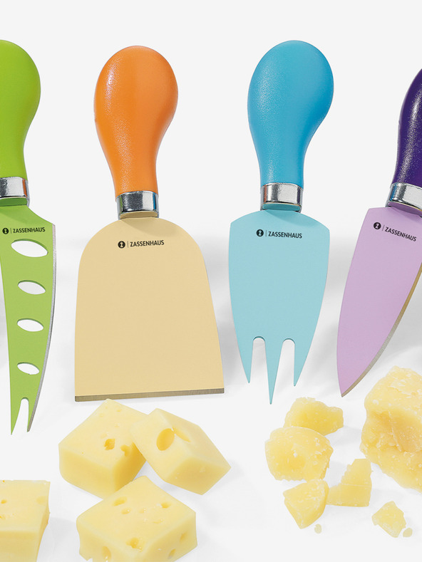 Zassenhaus Komplet štirih nožev za sir Zassenhaus