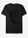 ZOOT.Fan Črna unisex majica Groot Guardians of the Galaxy vol. 2 ZOOT.FAN Marvel