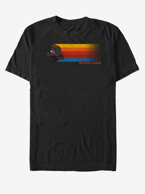 ZOOT.Fan Črna unisex majica Star-Lord Varuhi galaksije ZOOT.Fan Marvel