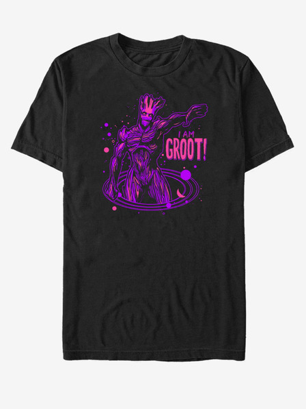 ZOOT.Fan Črna unisex majica Marvel Star Lord Red