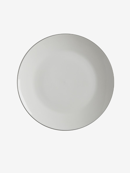 Maxwell & Williams Beli porcelanski krožnik z robovi 23 cm Maxwell & Williams