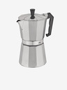Cilio Srebrni aluminijasti indukcijski aparat za kavo/espresso Classico za 6 skodelic Cilio