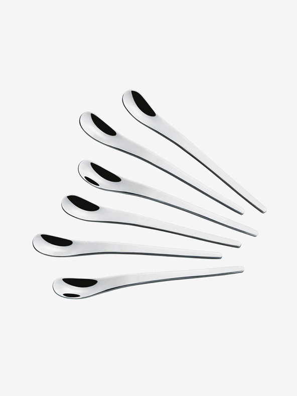 Cilio Komplet šestih žlic za espresso Goccia Cilio