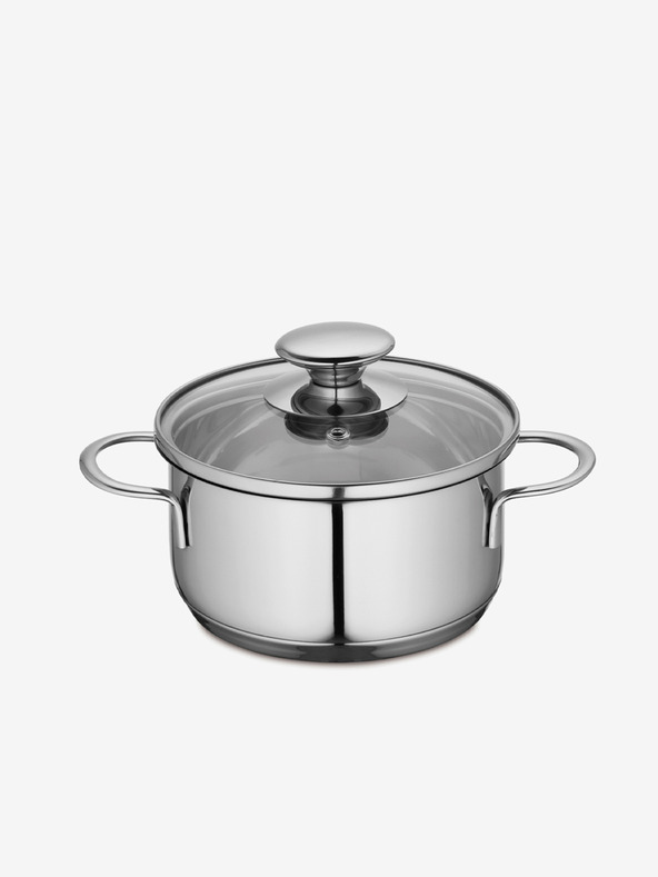 Küchenprofi Mali lonec s steklenim pokrovom Küchenprofi (14 cm / 1000 ml)