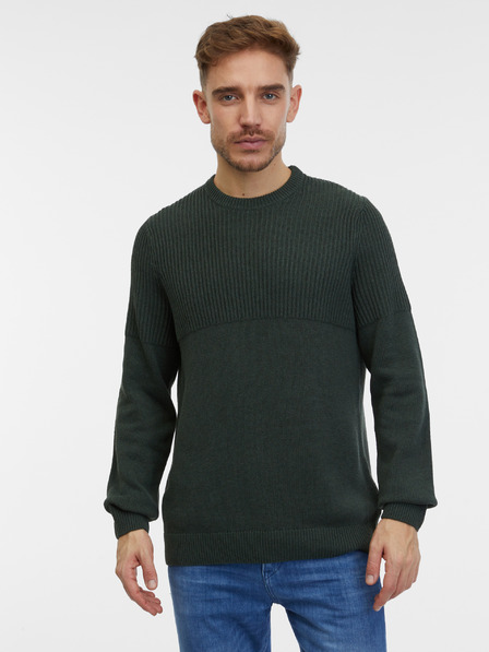 ONLY & SONS Temnozelena moška jopa ONLY & SONS Al