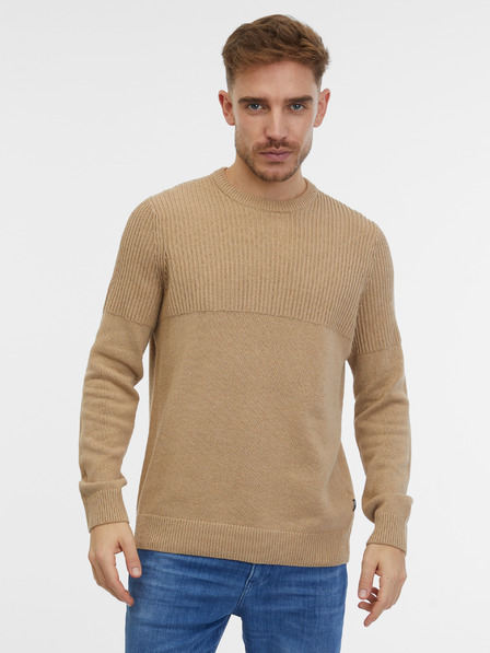 ONLY & SONS Bež moški pulover ONLY & SONS Al