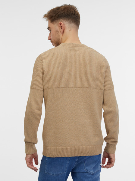 ONLY & SONS Bež moški pulover ONLY & SONS Al