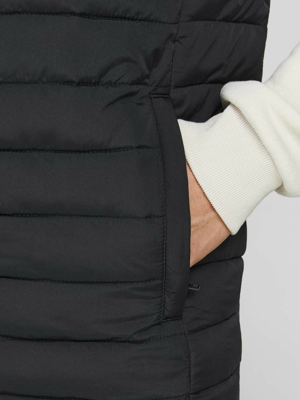 Jack & Jones Črn Jack & Jones Prešiti jopič Jack & Jones