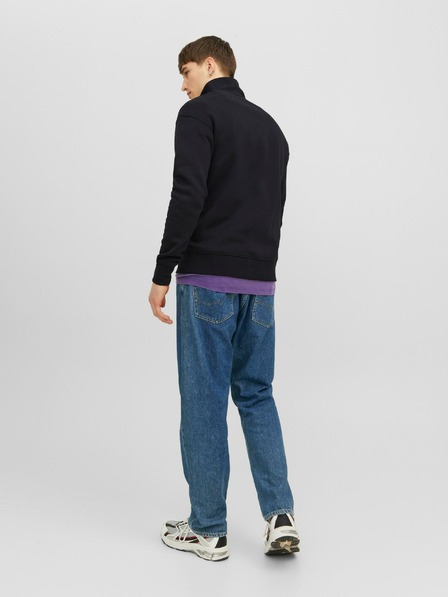 Jack & Jones Črna moška majica Jack & Jones Vester