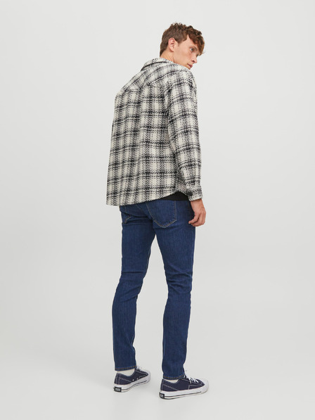 Jack & Jones Modre moške kavbojke ravnega kroja Jack & Jones Glenn
