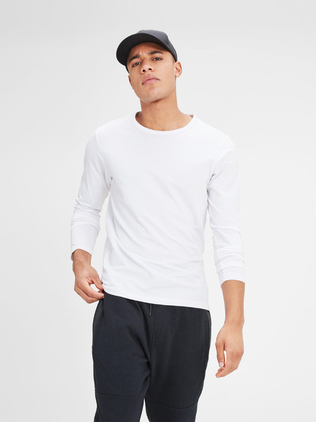 Jack & Jones Bela moška majica Jack & Jones Basic