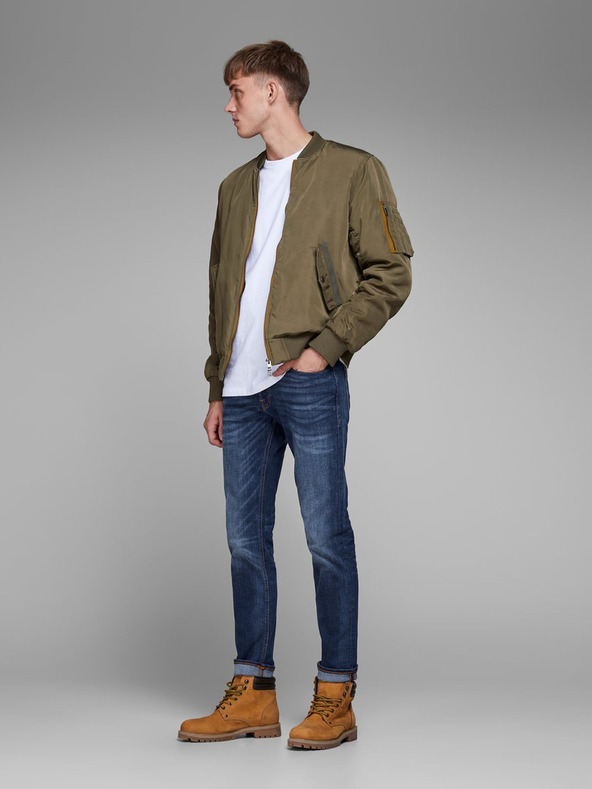 Jack & Jones Temno modre tanke kavbojke Jack & Jones Tim
