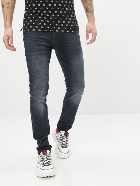 Jack & Jones Temno modre oprijete kavbojke Jack & Jones Liam