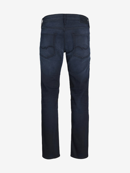 Jack & Jones Temno modre moške kavbojke tankega kroja Jack & Jones Glenn