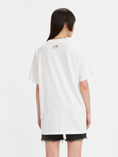 Levi's® Bela ženska majica Levi's® Antisocialna majica