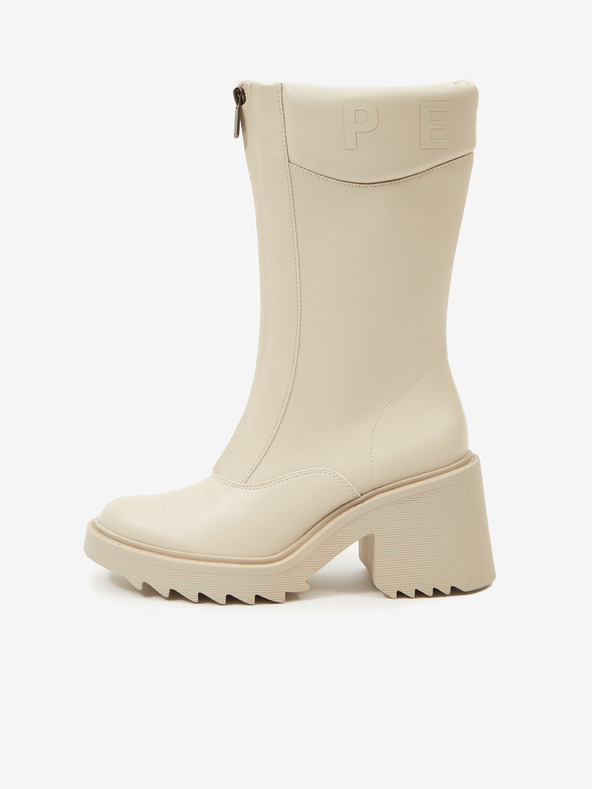 Pepe Jeans Kremni ženski škornji Pepe Jeans Boss