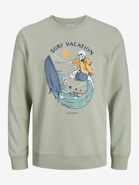 Jack & Jones Svetlo zelena moška jopa Jack & Jones Zion