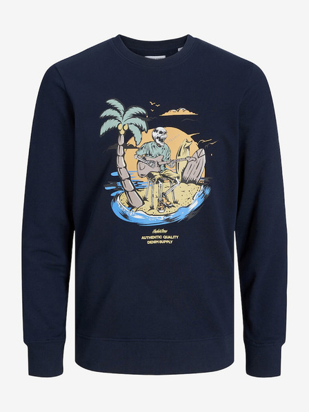 Jack & Jones Temno modra moška jopa Jack & Jones Zion