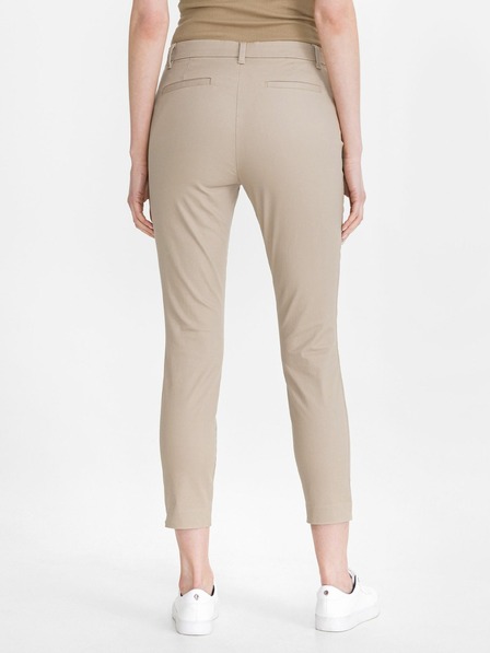 GAP Dolge hlače skinny ankle khaki GAP